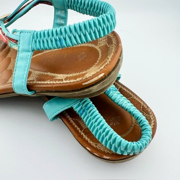 Patrizia by Spring Step Gadelina Sandals in Mint Green, Women's US 8.5, EU 39 - Picture 7 of 8